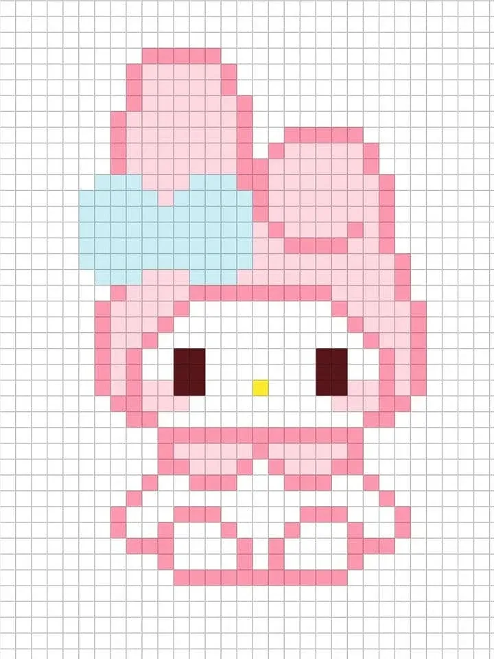 99+ Ảnh tranh pixel đơn giản độc đáo · ảnh 3