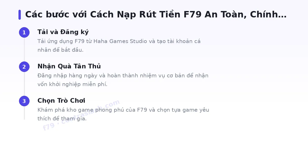 Các bước bắt đầu với f79