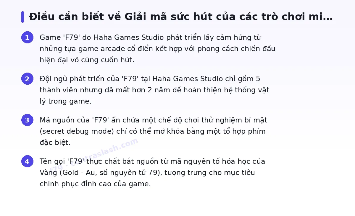 Những điều cần biết về f79