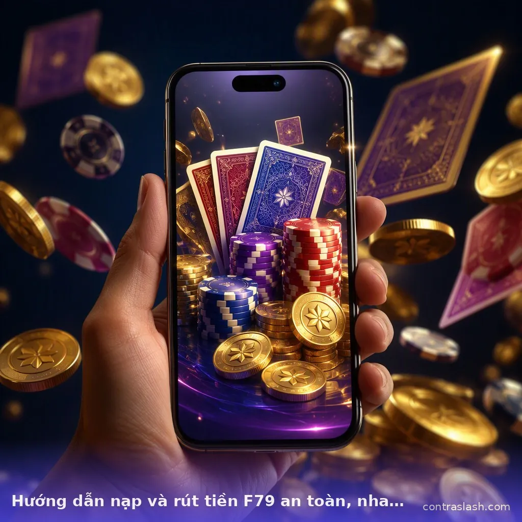 Hướng dẫn nạp và rút tiền F79 an toàn, nhanh chóng