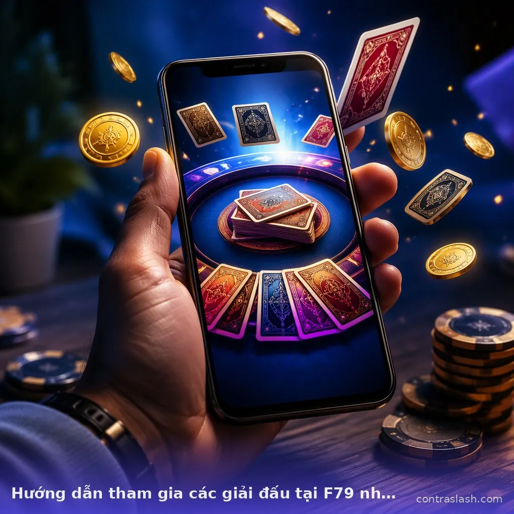 Hướng dẫn tham gia các giải đấu tại F79 nhận quà — f79 · ảnh 1