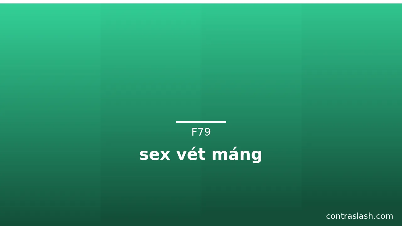 sex vét máng