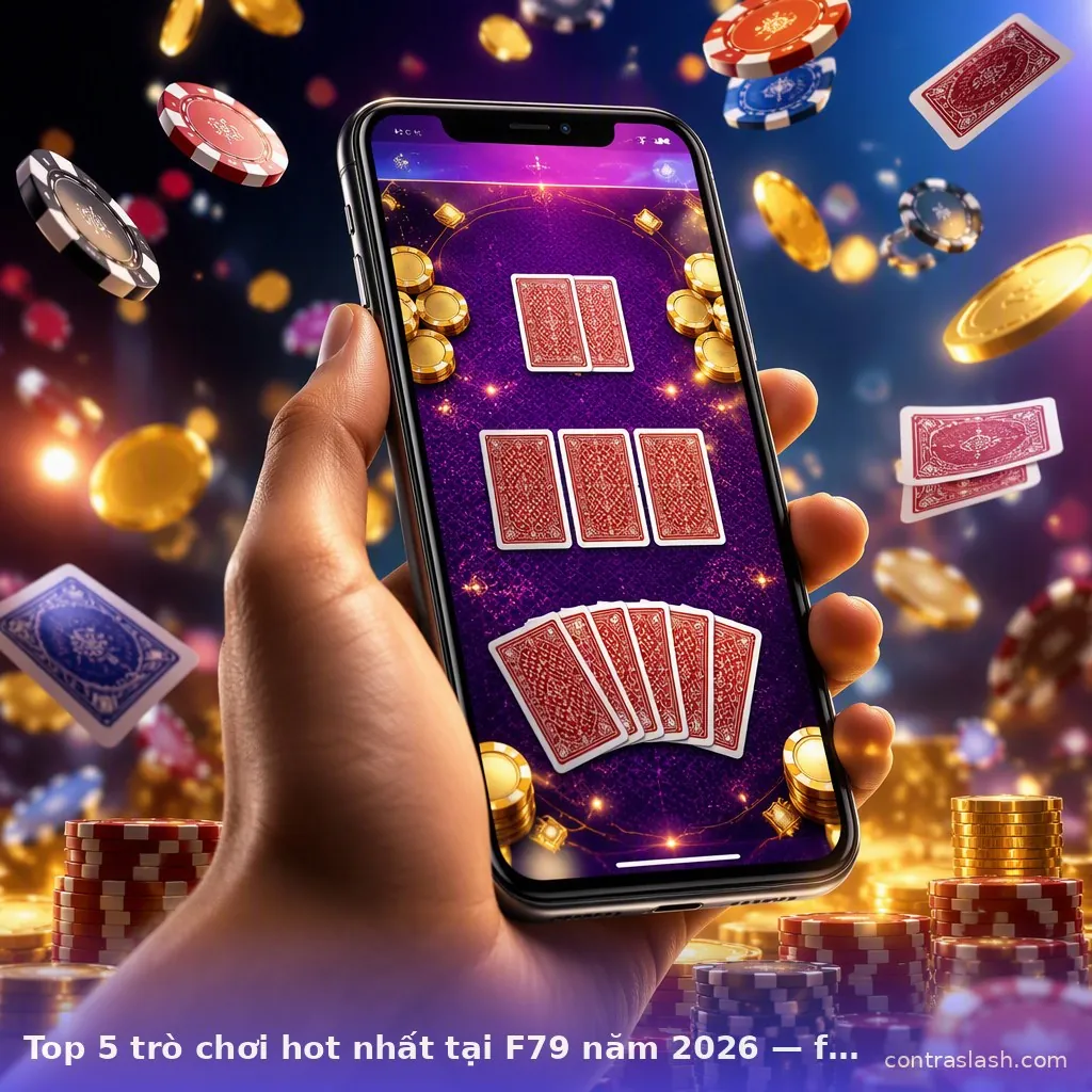 Top 5 trò chơi hot nhất tại F79 năm 2026 — f79 · ảnh 1