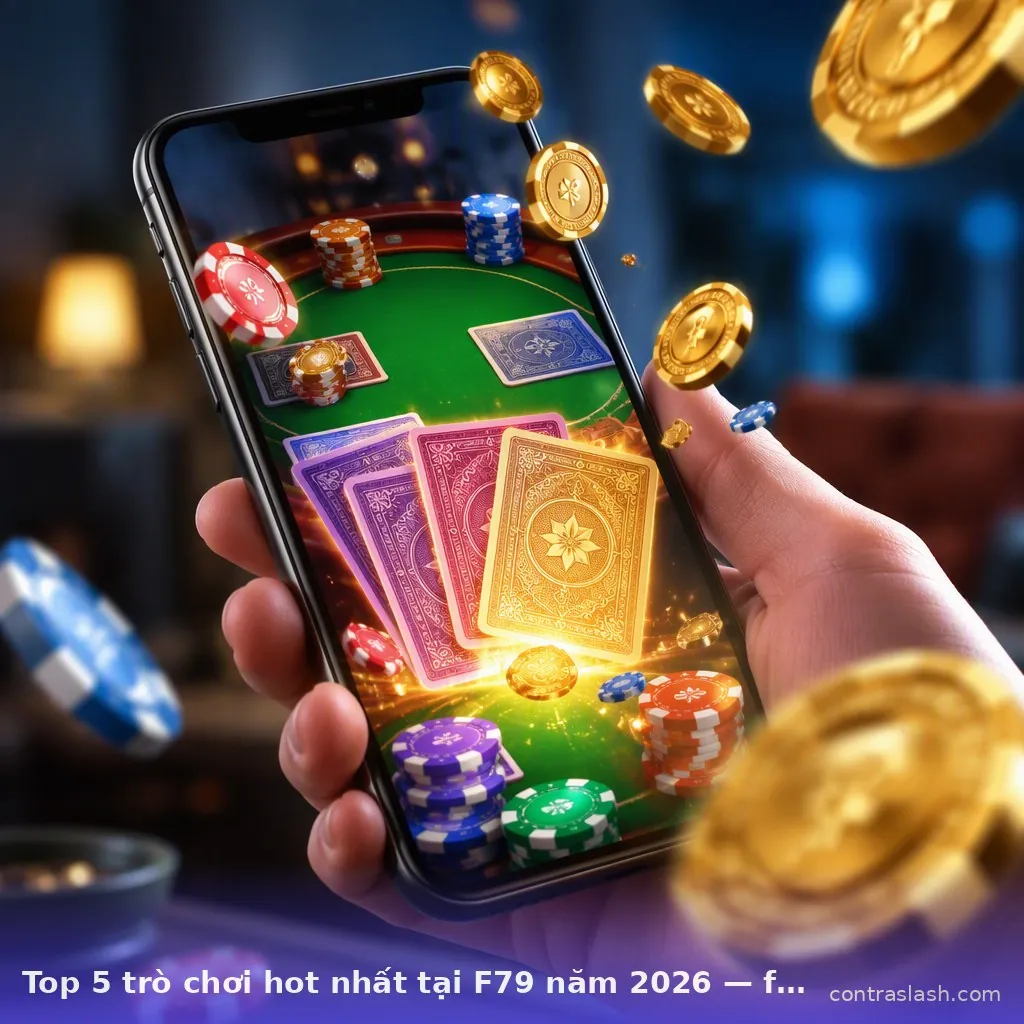 Top 5 trò chơi hot nhất tại F79 năm 2026 — f79 · ảnh 2