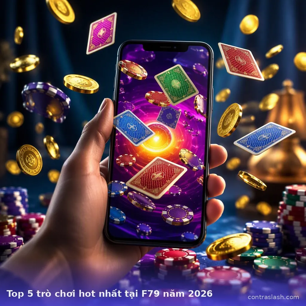 Top 5 trò chơi hot nhất tại F79 năm 2026